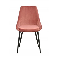 RO Sier Dining Chair Pink Velvet